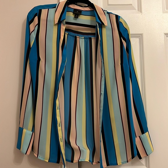 Worthington size small striped blouse - Picture 1 of 4